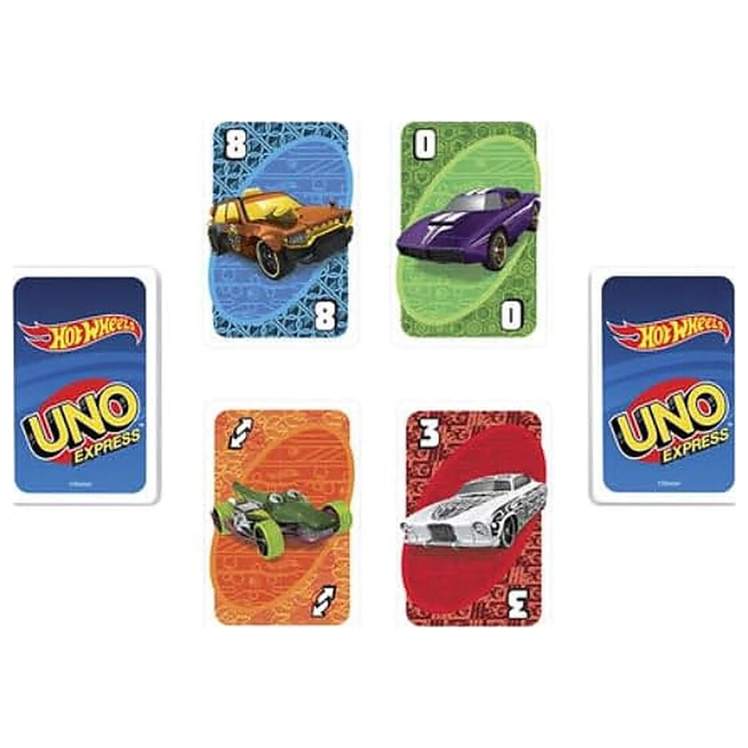 Hot Wheels UNO kartaška igra fotografija proizvoda