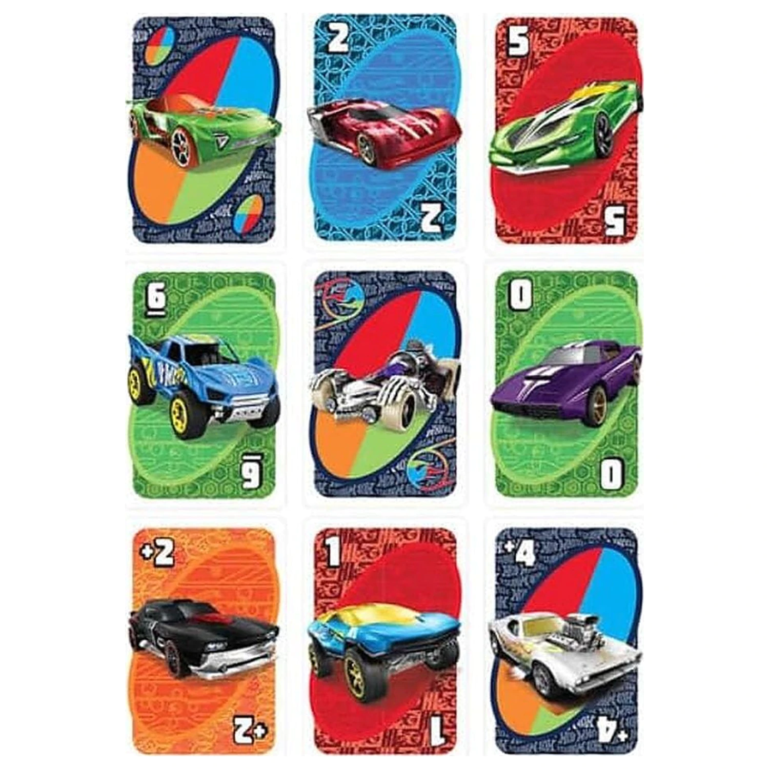 Hot Wheels UNO kartaška igra fotografija proizvoda