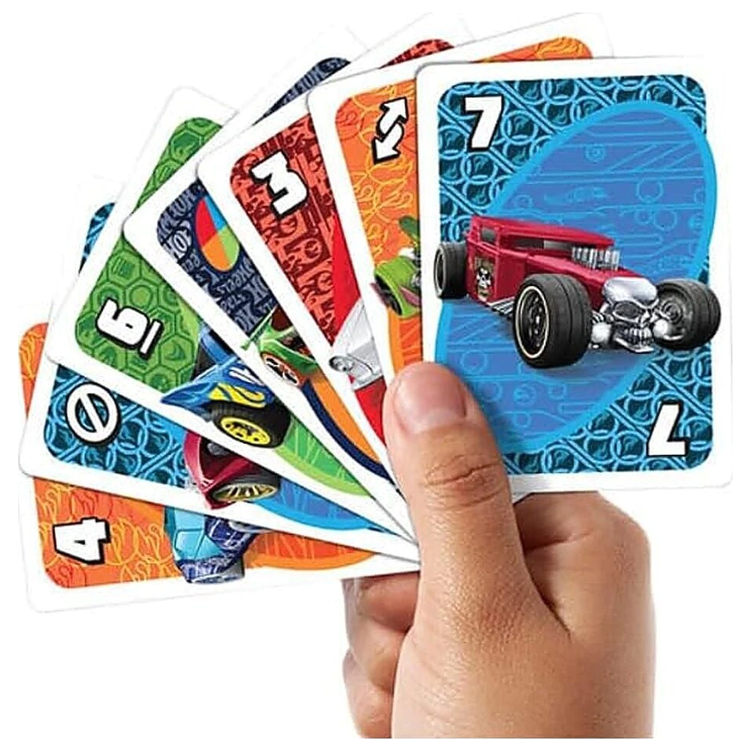 Hot Wheels UNO kartaška igra fotografija proizvoda