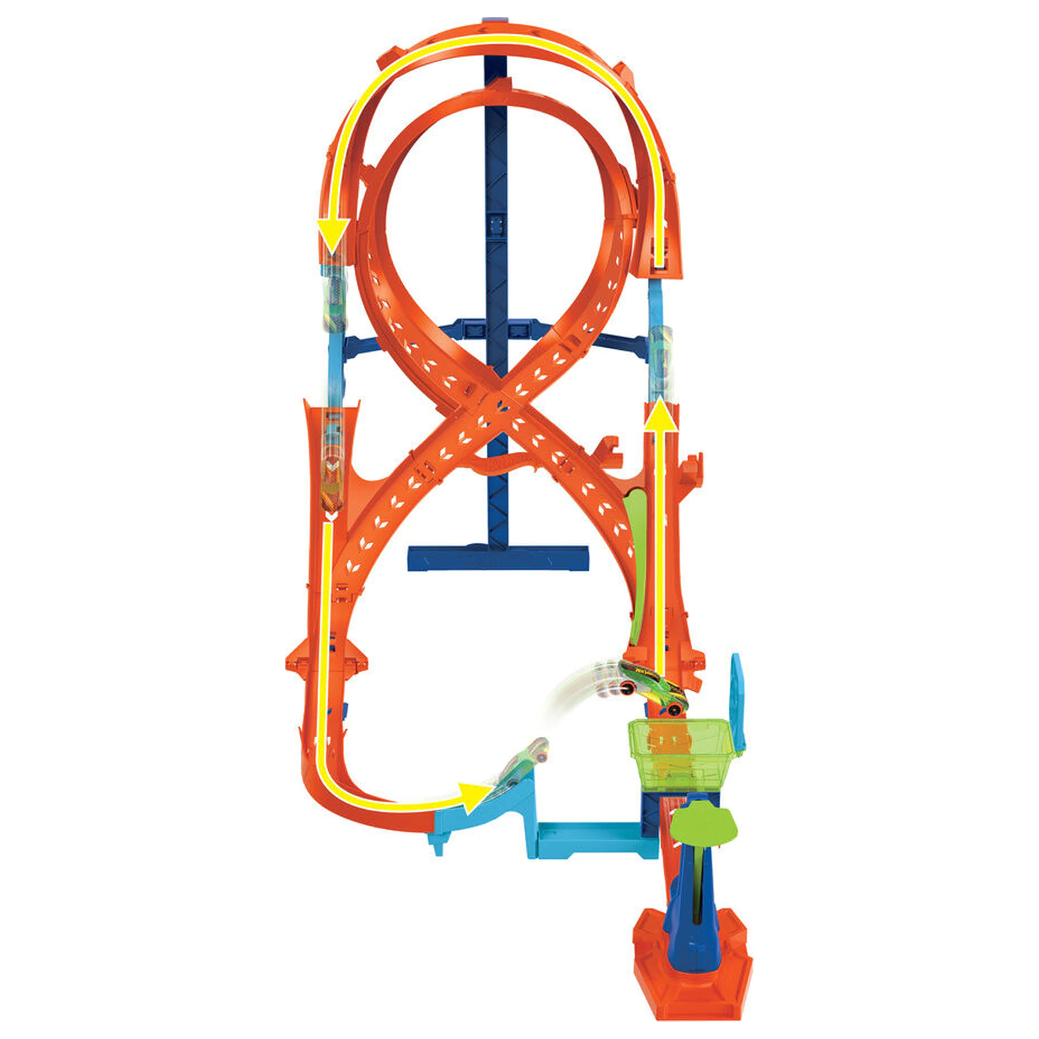 Hot Wheels Vertical 8 Jump set za igru fotografija proizvoda