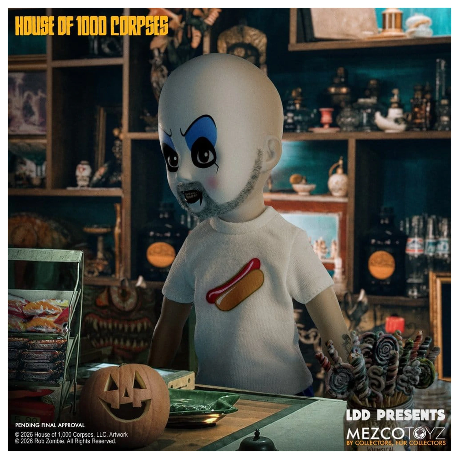 House of 1000 Corpses LDD Presents Lutka Captain Spaulding 25 cm fotografija proizvoda