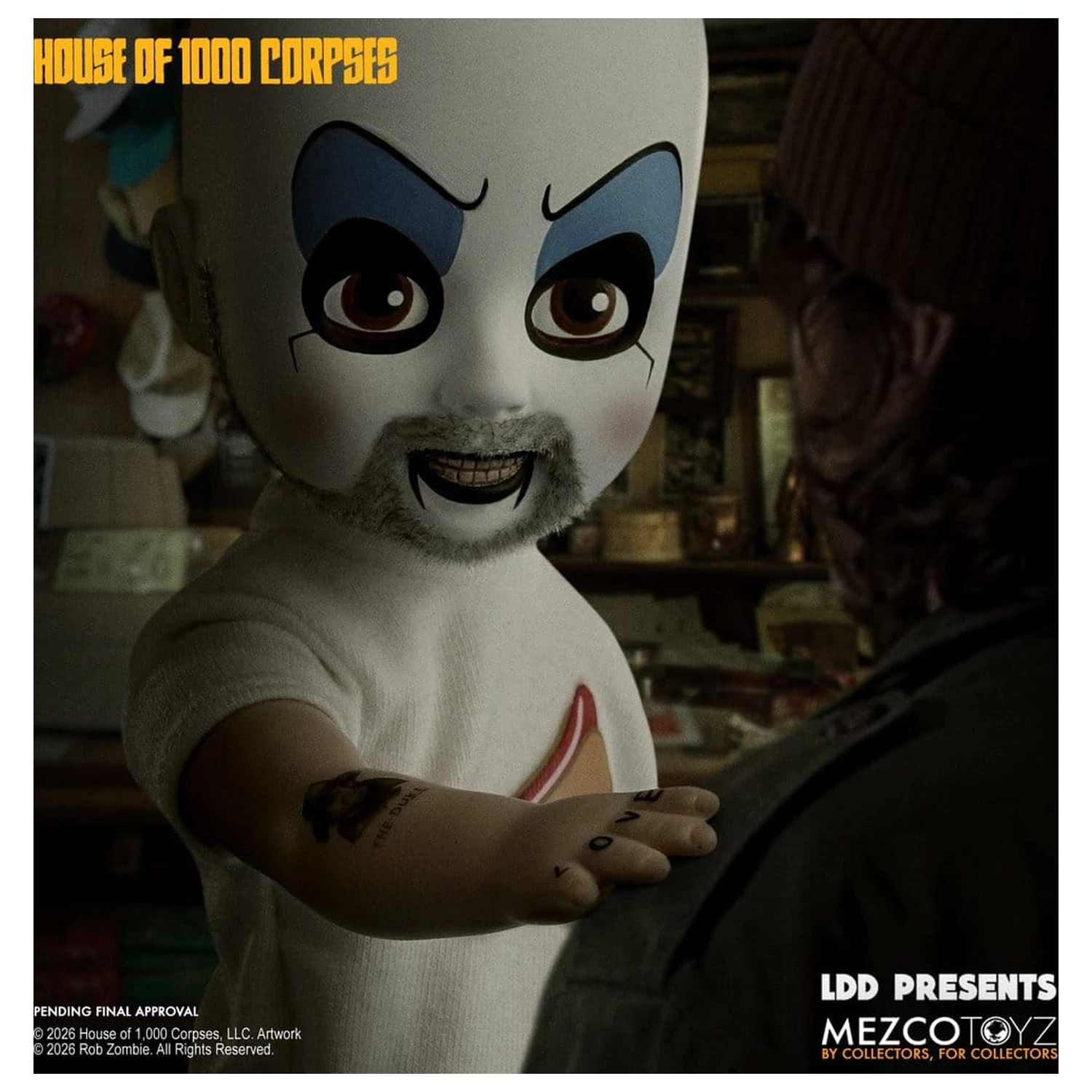 House of 1000 Corpses LDD Presents Lutka Captain Spaulding 25 cm fotografija proizvoda