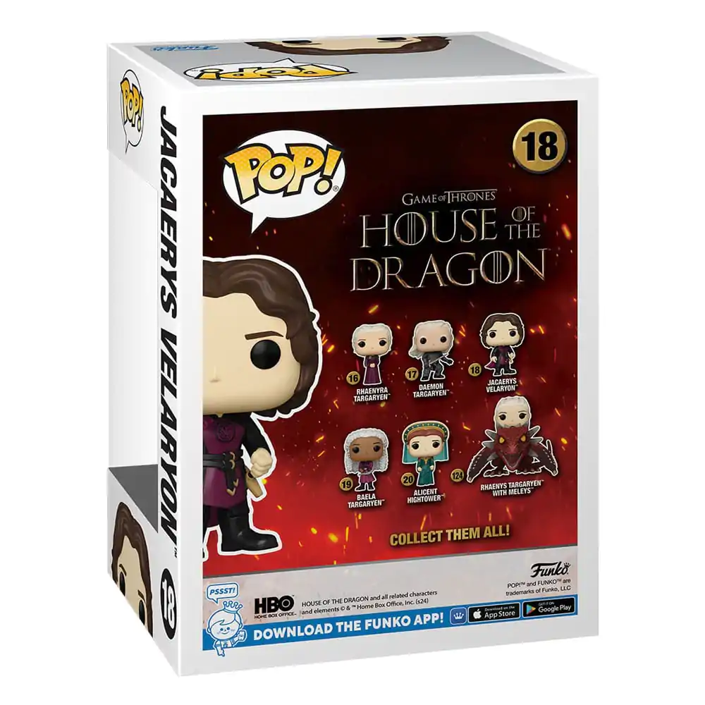 House of the Dragon Funko POP! TV Vinyl Figure Jarcarys Valaryon 9 cmKuća zmaja Funko POP! TV Vinilna figura Jarcarys Valaryon 9 cm fotografija proizvoda