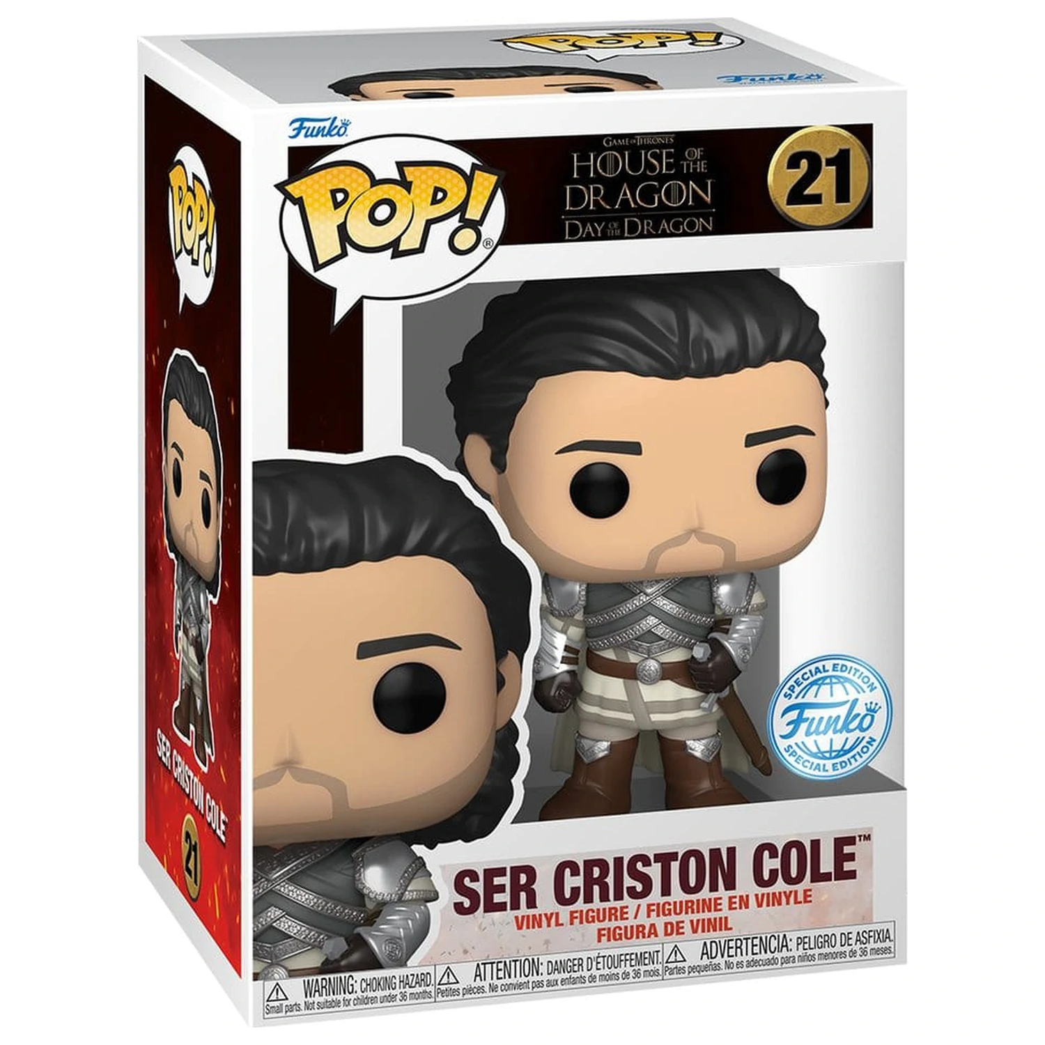 House of the Dragon Funko POP! Vinyl figura Ser Criston Cole Exclusive Edition 9 cm fotografija proizvoda