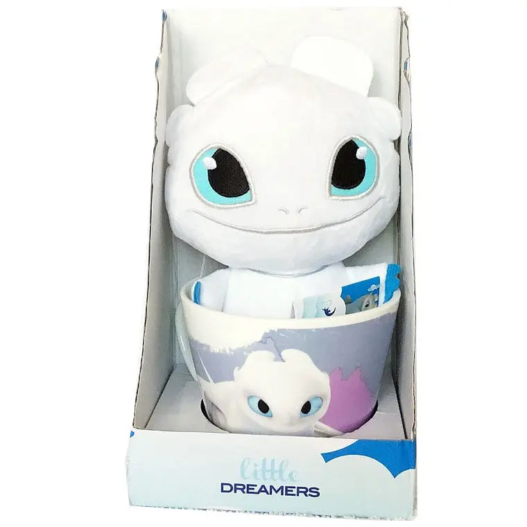 How to Train Your Dragon Light Fury šalica + plišana igračka 18 cm fotografija proizvoda