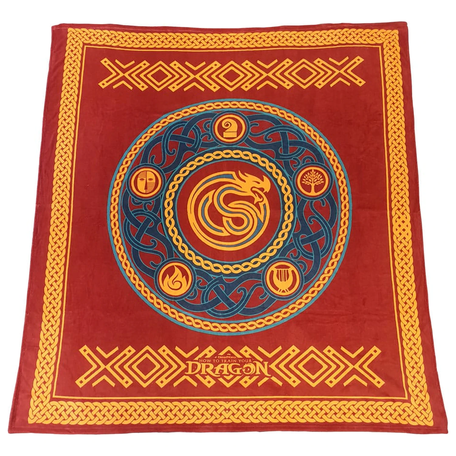 How to Train your Dragon Ugodna deka portalni ukras 180 x 200 cm fotografija proizvoda