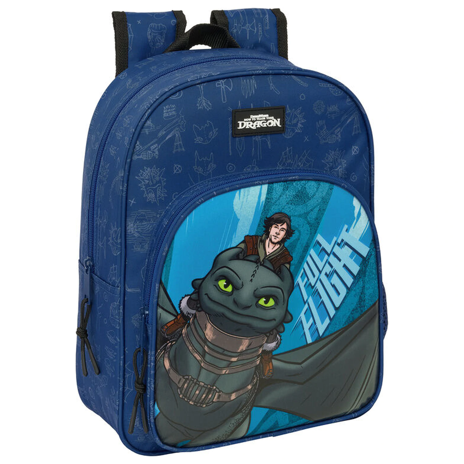 How to Train Your Dragon prilagodljiv ruksak 34 cm fotografija proizvoda