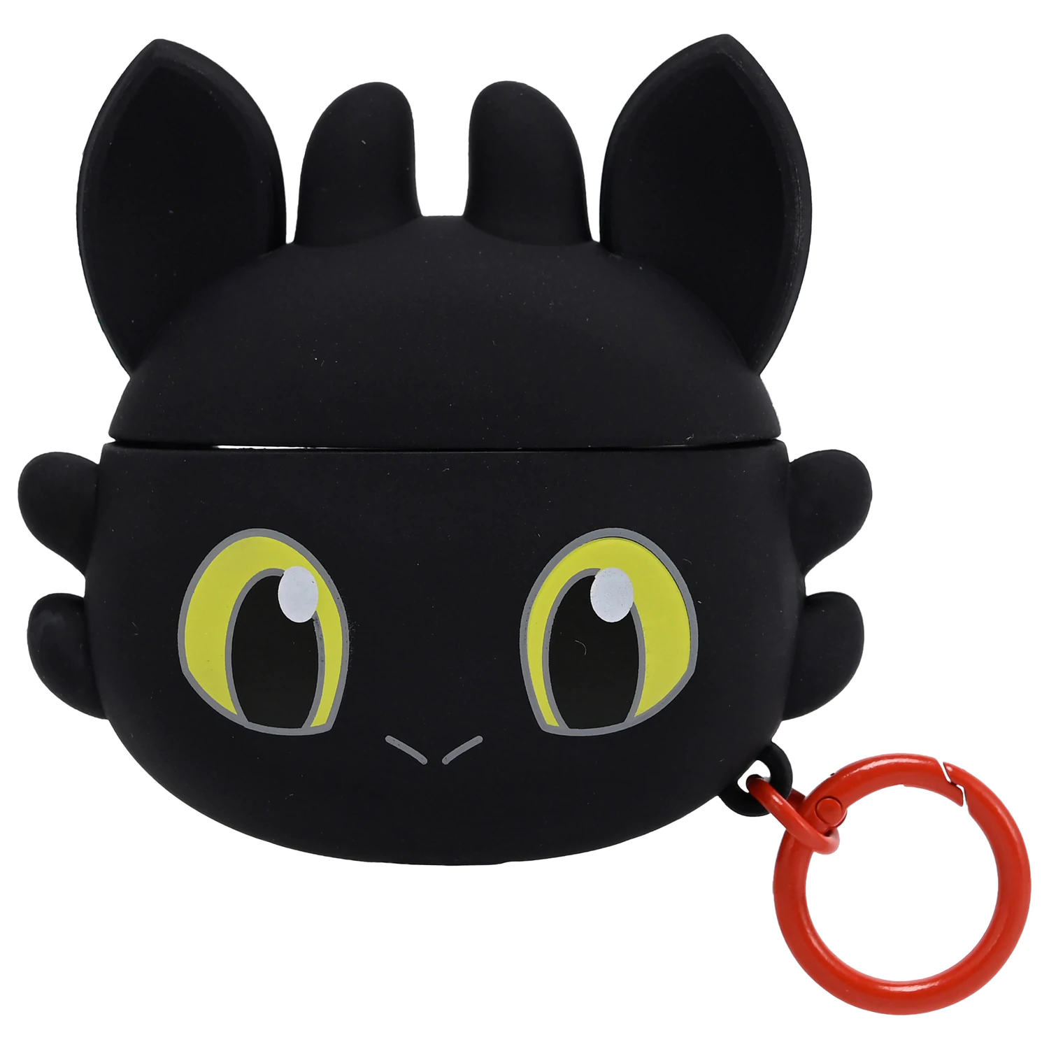 How to Train Your Dragon Toothless 3D pjenasta torbica za AirPods slušalice s kopčom fotografija proizvoda