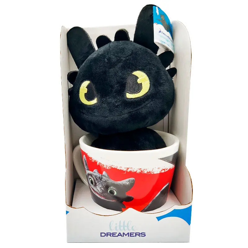 How to Train Your Dragon Toothless šalica + plišana igračka 18cm fotografija proizvoda