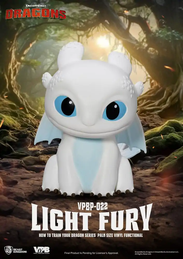 How To Train Your Dragon kasica Piggy Vinyl Bank Light Fury 12 cm fotografija proizvoda