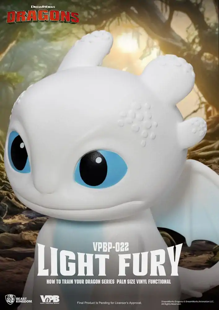 How To Train Your Dragon kasica Piggy Vinyl Bank Light Fury 12 cm fotografija proizvoda