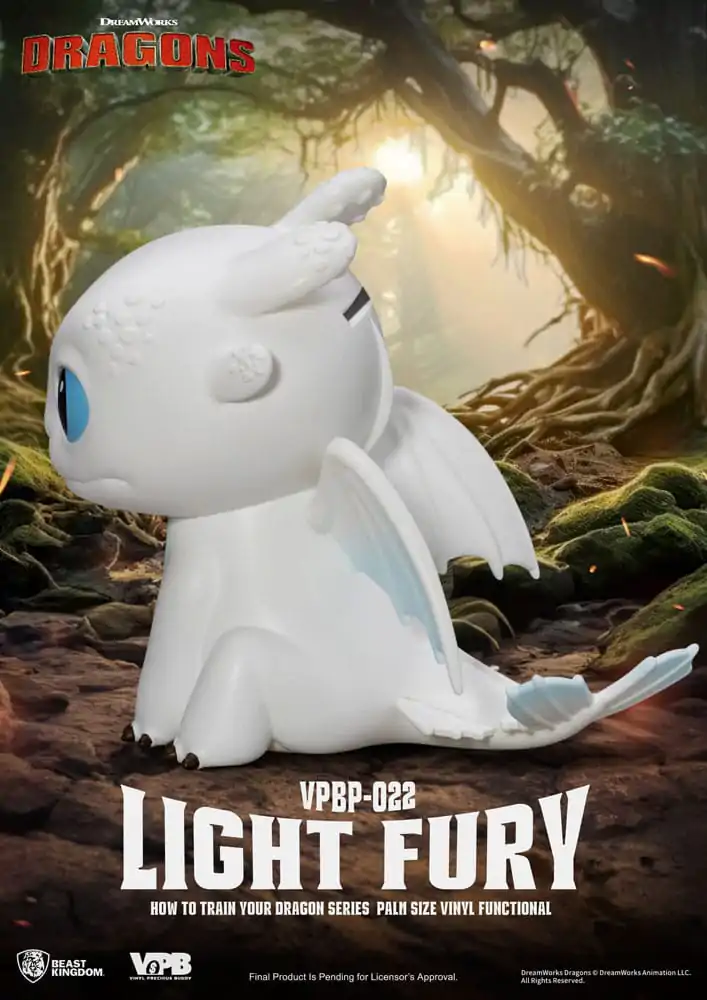 How To Train Your Dragon kasica Piggy Vinyl Bank Light Fury 12 cm fotografija proizvoda