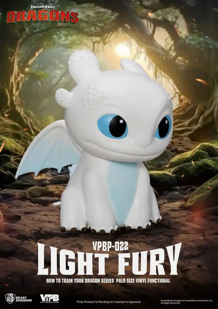 How To Train Your Dragon kasica Piggy Vinyl Bank Light Fury 12 cm fotografija proizvoda