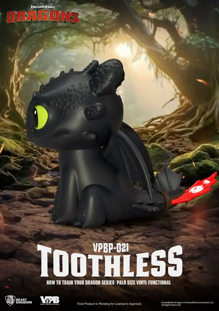 How to Train Your Dragon Piggy Vinyl kasica Toothless 12 cm fotografija proizvoda