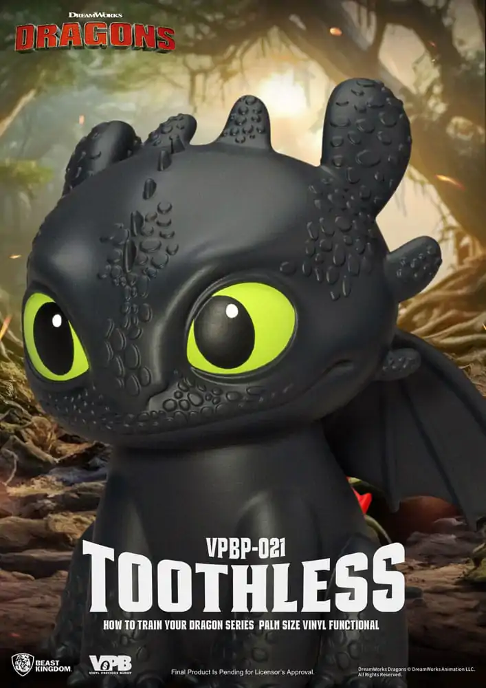 How to Train Your Dragon Piggy Vinyl kasica Toothless 12 cm fotografija proizvoda