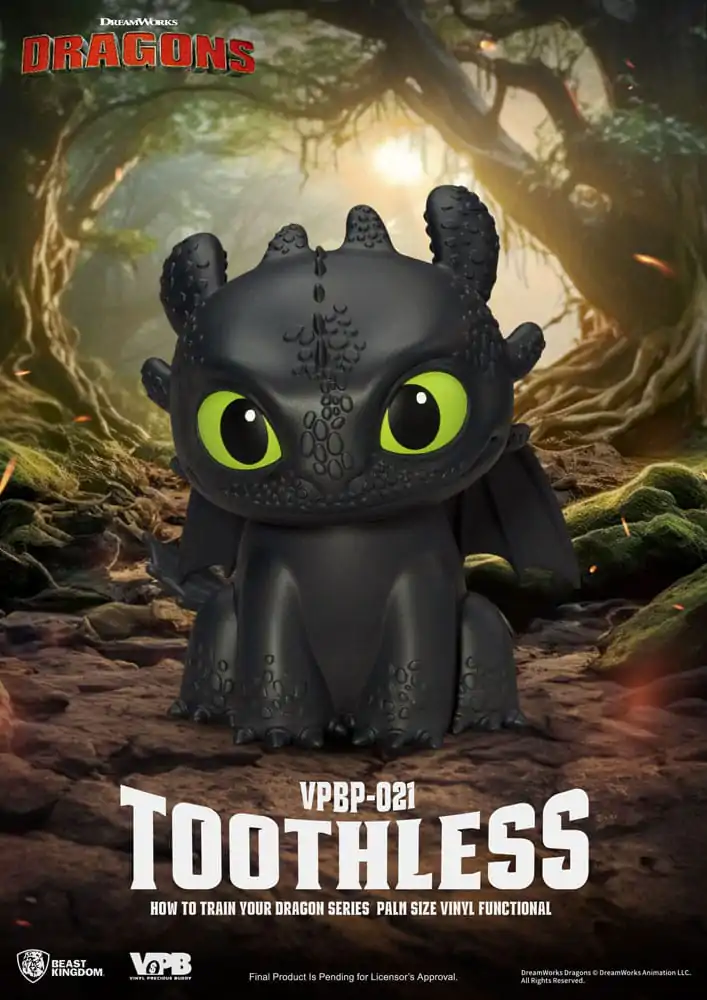 How to Train Your Dragon Piggy Vinyl kasica Toothless 12 cm fotografija proizvoda