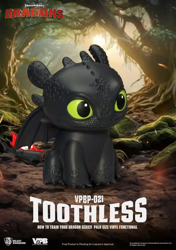 How to Train Your Dragon Piggy Vinyl kasica Toothless 12 cm fotografija proizvoda