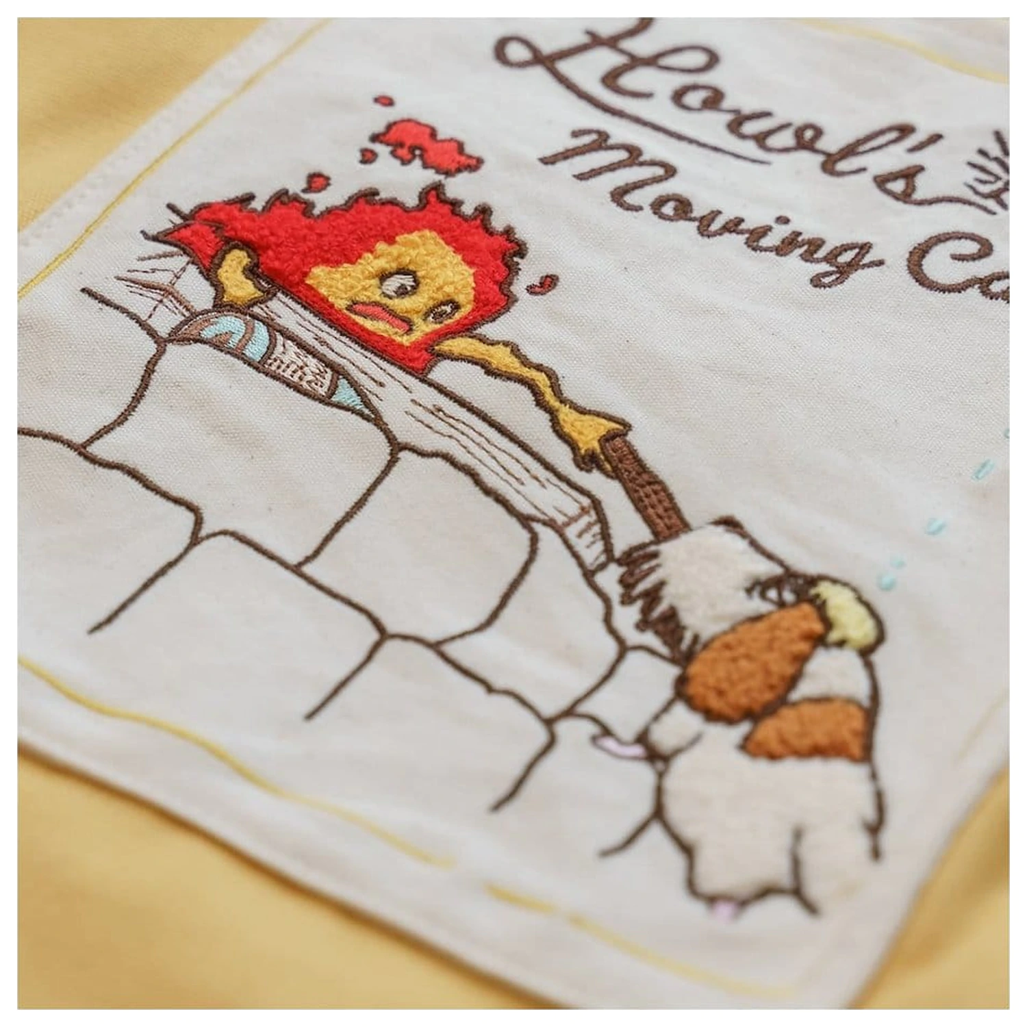 Howl's Moving Castle Platnena torba Calcifer & Heen fotografija proizvoda