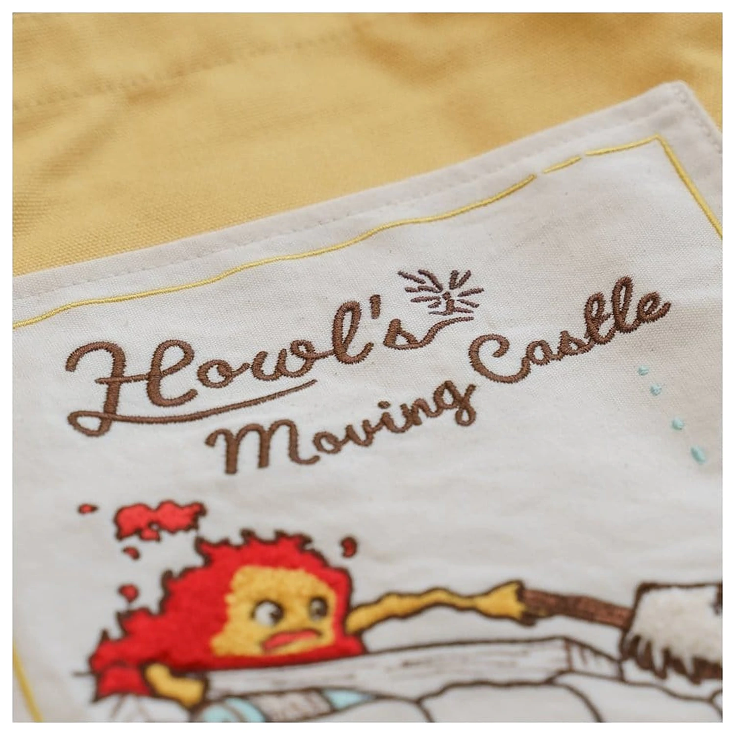 Howl's Moving Castle Platnena torba Calcifer & Heen fotografija proizvoda