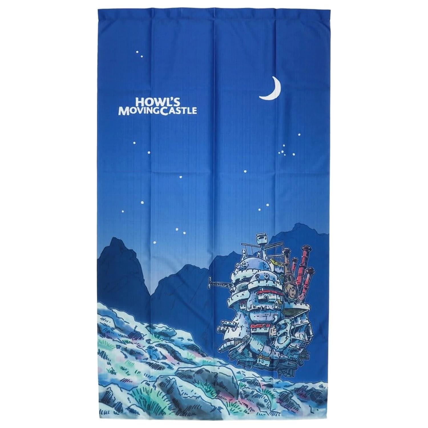 Howl's Moving Castle Noren zavjese Moonlit night fotografija proizvoda