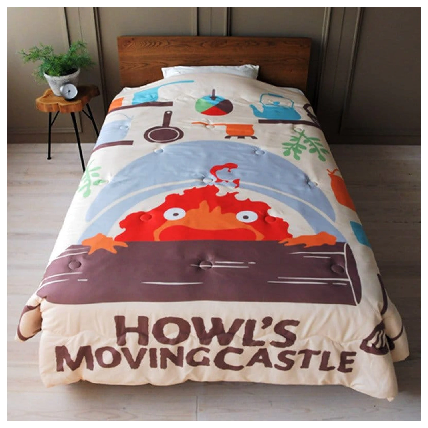 Howl’s Moving Castle Natsu poplun Kuhaj s Calciferom fotografija proizvoda