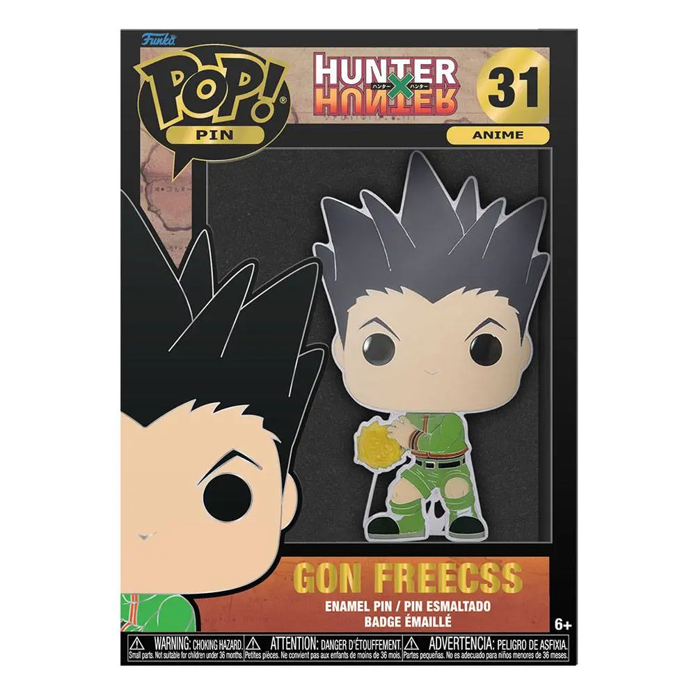 Hunter & Hunter POP! Emajlirani bedž Gon reecss 10 cm fotografija proizvoda