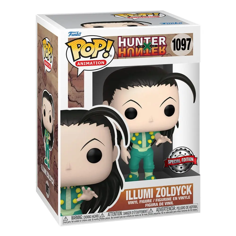 Hunter x Hunter POP! Animation Vinilna figura Illumi Zoldyck 9 cm fotografija proizvoda