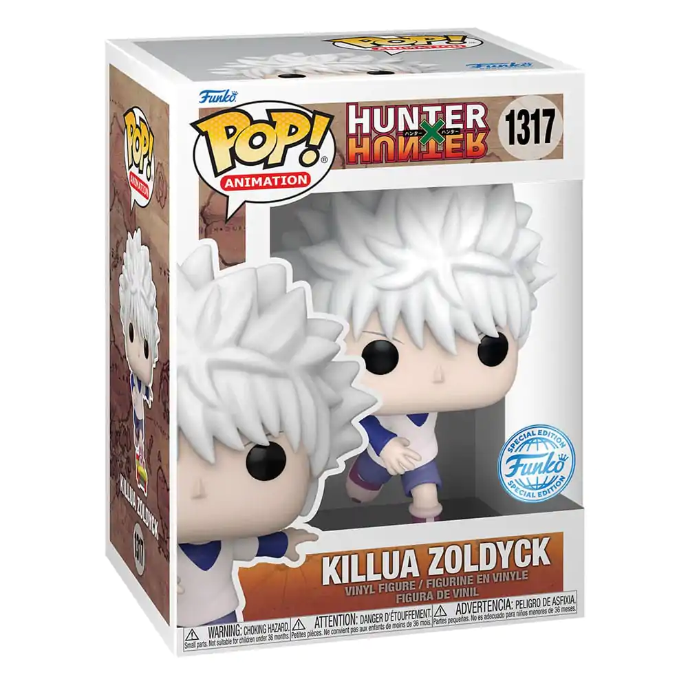 Hunter x Hunter POP! Animation Vinyl Figure Killua s skateboardom 9 cm fotografija proizvoda