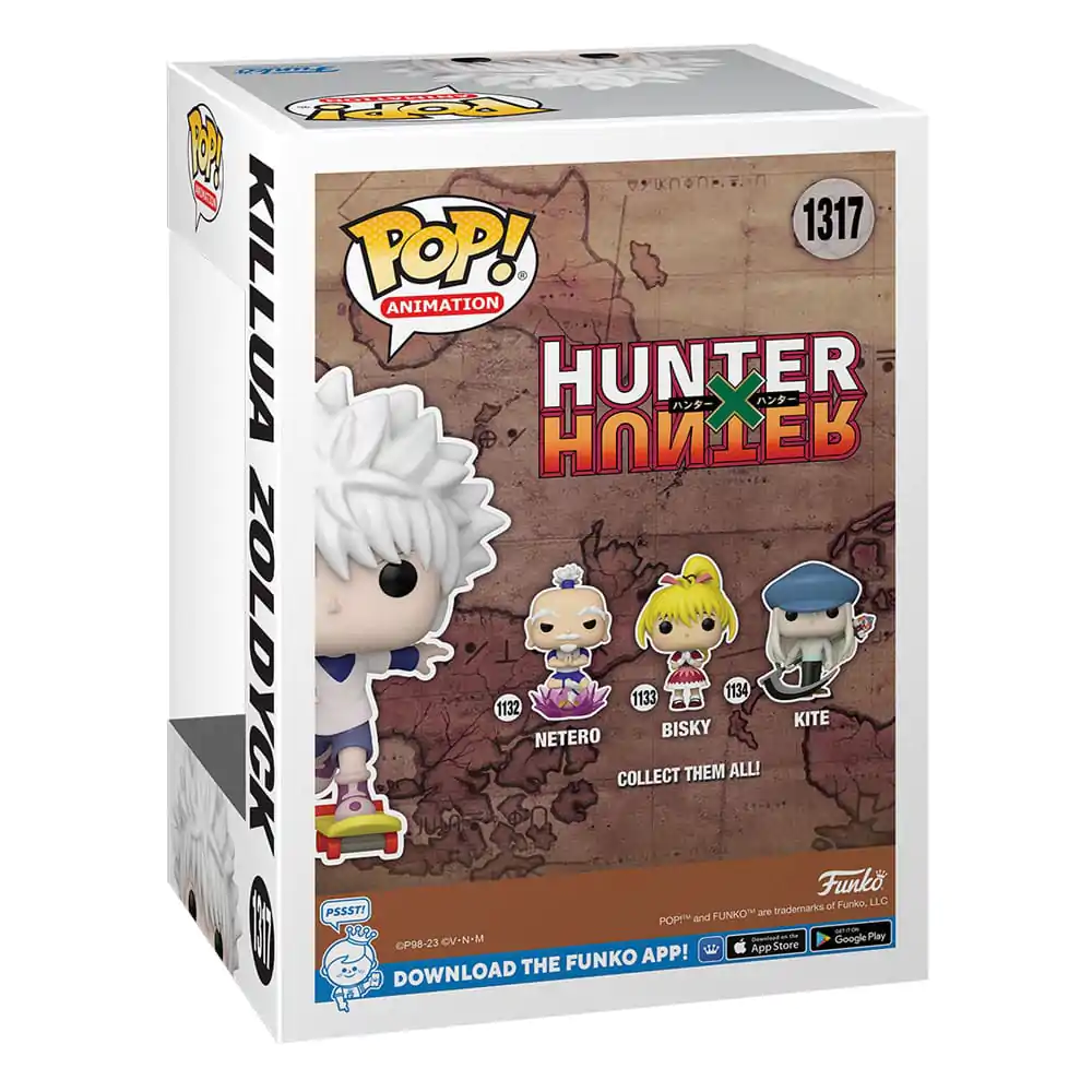 Hunter x Hunter POP! Animation Vinyl Figure Killua s skateboardom 9 cm fotografija proizvoda