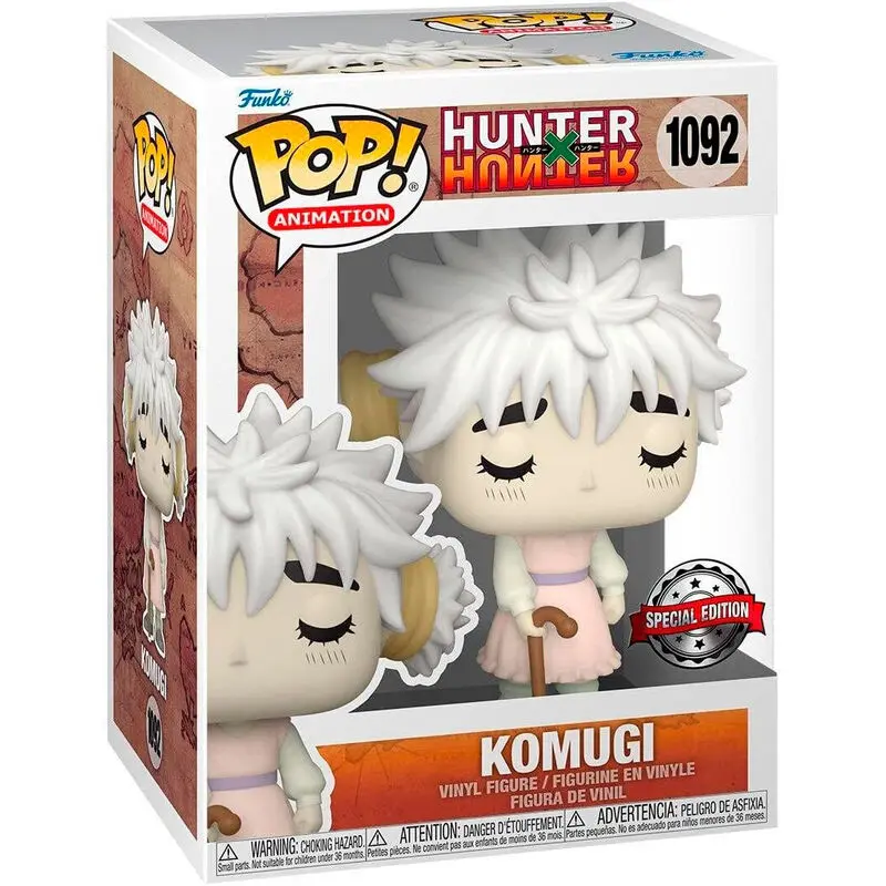 Hunter X Hunter POP! Animation Vinyl Figures Komugi w/Chase 9 cm Vinil Figure fotografija proizvoda