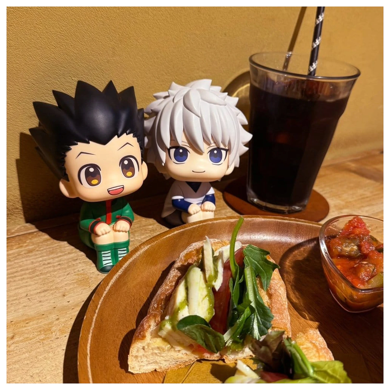 Hunter x Hunter Look Up PVC figure 2-pakiranje Gon Freecss i Killua Zoldyck 11 cm (s poklonom) fotografija proizvoda