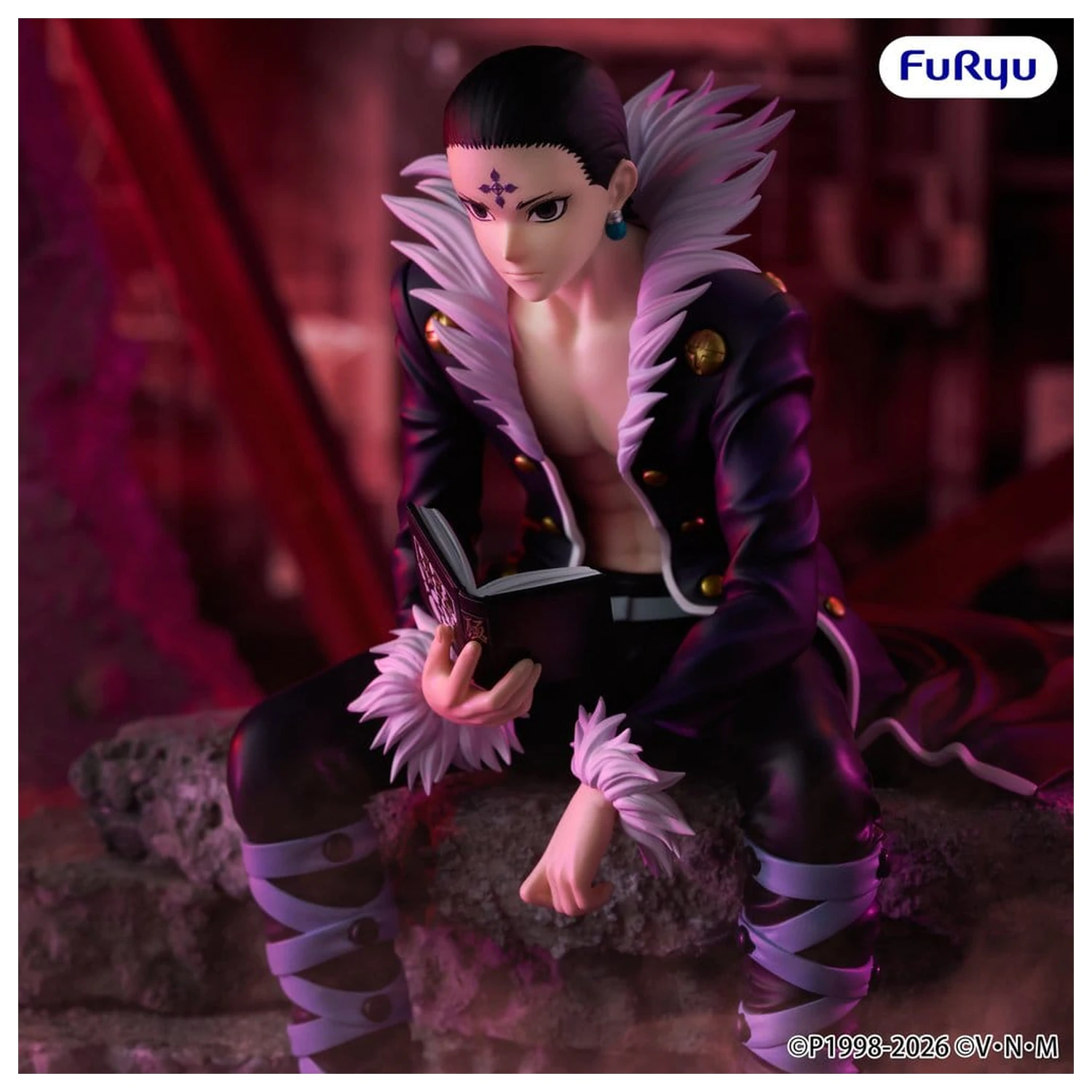 Hunter x Hunter Čep za zdjelice za rezance PVC figura Chrollo vol.2 14 cm fotografija proizvoda
