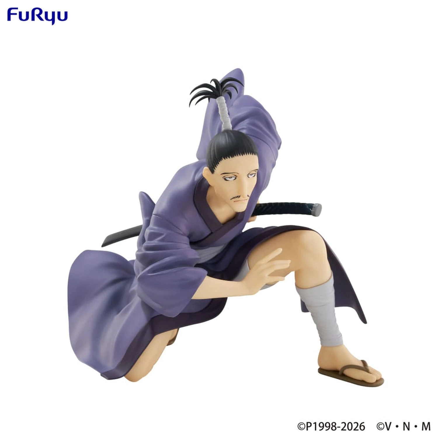 Hunter x Hunter Noodle Stopper PVC statua Nobunaga 11 cm fotografija proizvoda