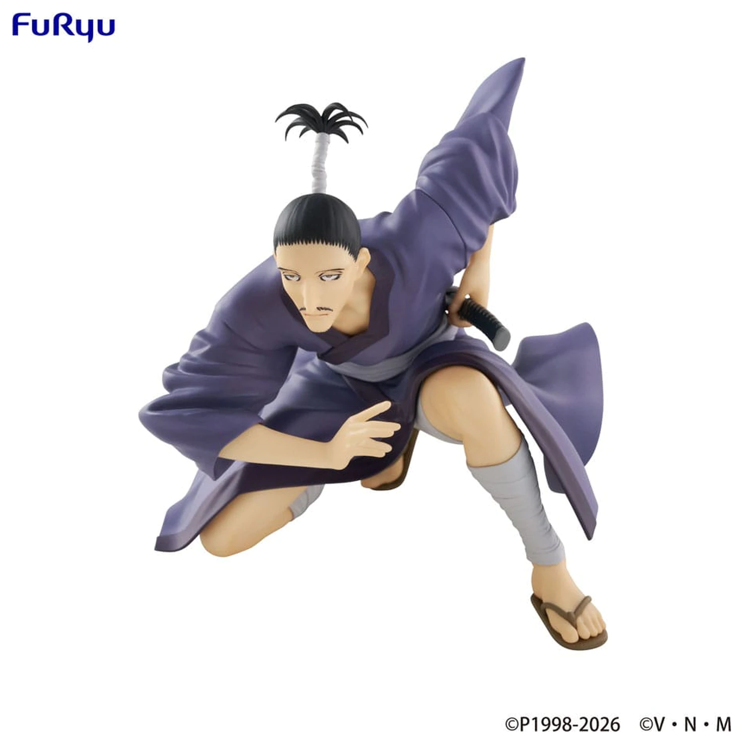 Hunter x Hunter Noodle Stopper PVC statua Nobunaga 11 cm fotografija proizvoda