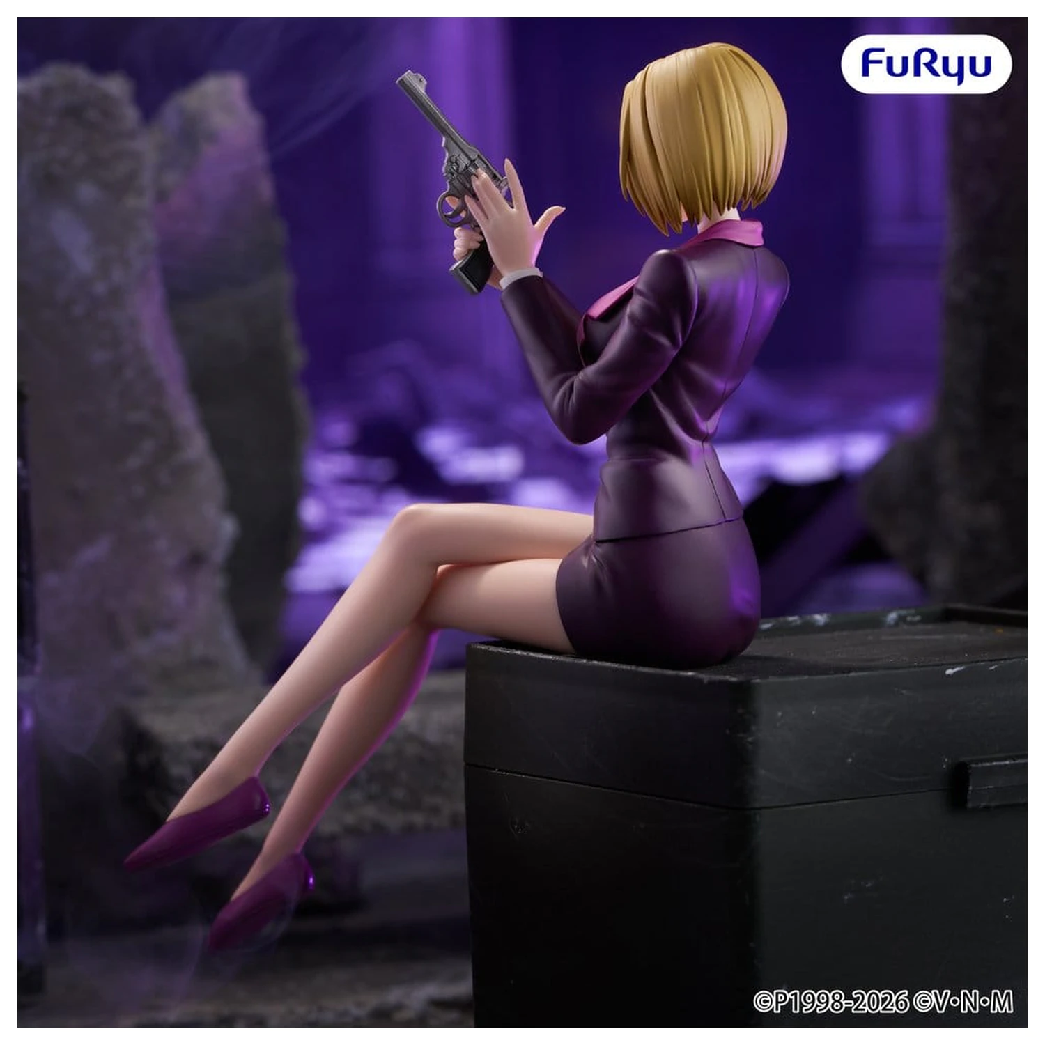 Hunter x Hunter čep za rezance PVC figura Pakunoda 15 cm fotografija proizvoda