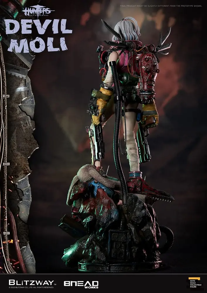 Hunters: Day After WWIII akcijska figura 1/6 Devil Moli 44 cm fotografija proizvoda