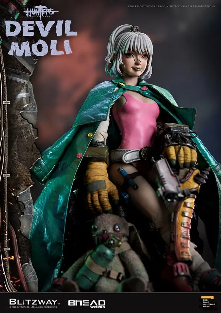 Hunters: Day After WWIII akcijska figura 1/6 Devil Moli 44 cm fotografija proizvoda