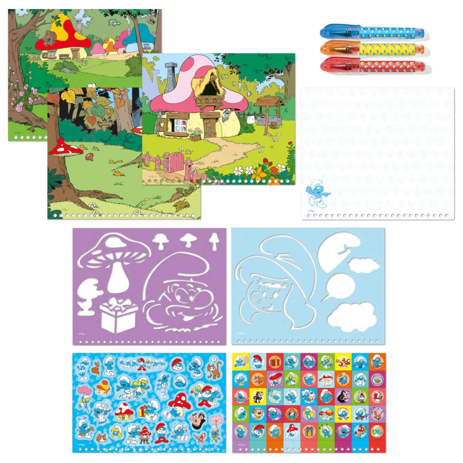 Smurfs Happy set za aktivnosti fotografija proizvoda