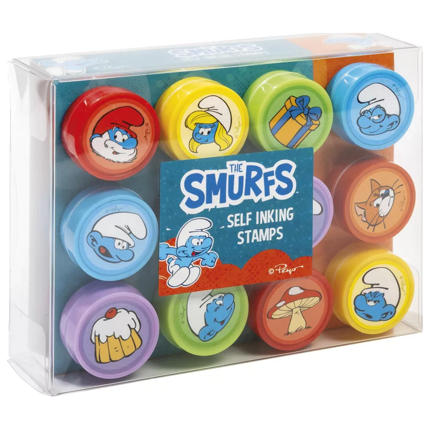 Smurfs Happy set za ispis, 12 kom. fotografija proizvoda