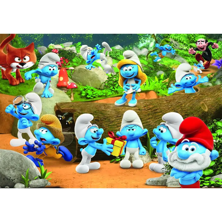 The Smurfs puzzle 104 komada fotografija proizvoda