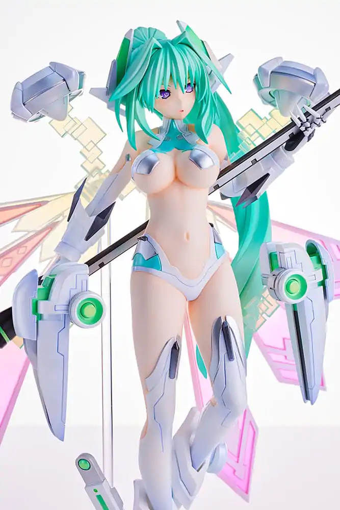 Hyperdimension Neptunia PVC kip 1/7 Green Heart 27 cm fotografija proizvoda