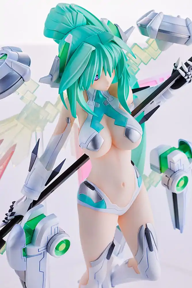 Hyperdimension Neptunia PVC kip 1/7 Green Heart 27 cm fotografija proizvoda