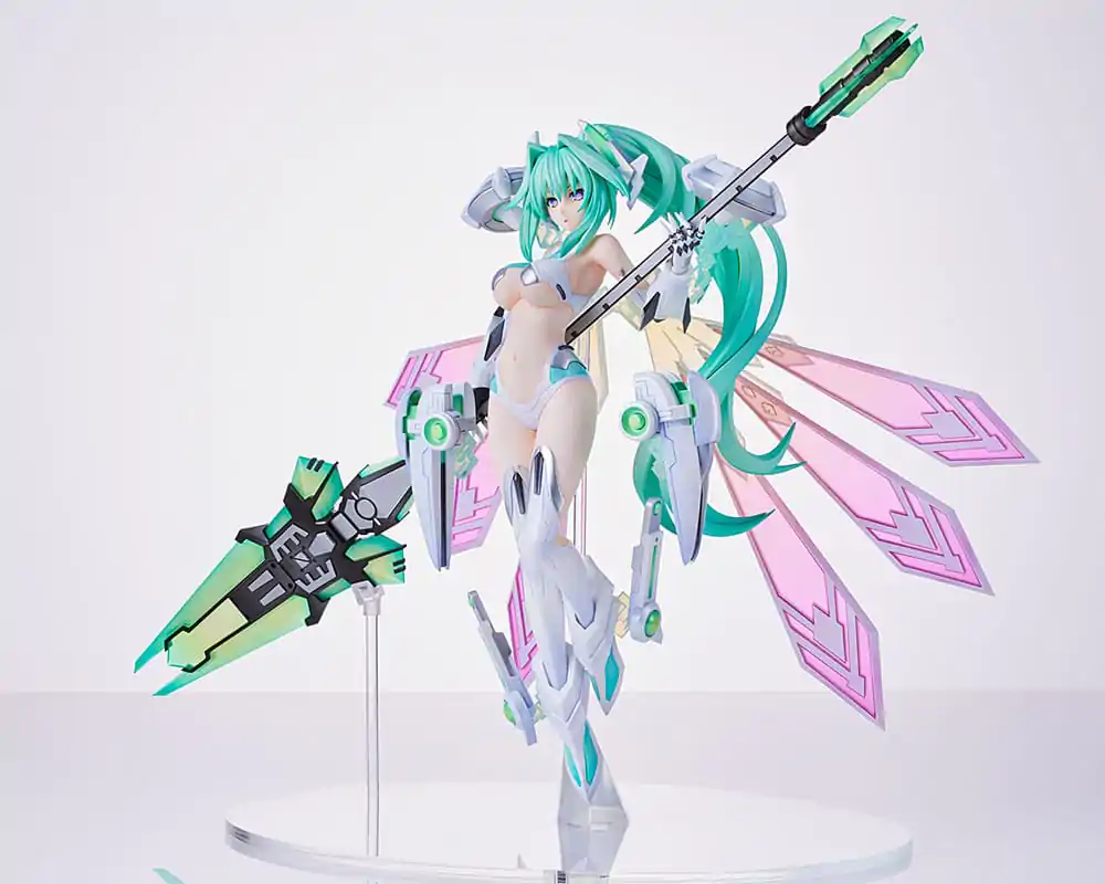 Hyperdimension Neptunia PVC kip 1/7 Green Heart 27 cm fotografija proizvoda