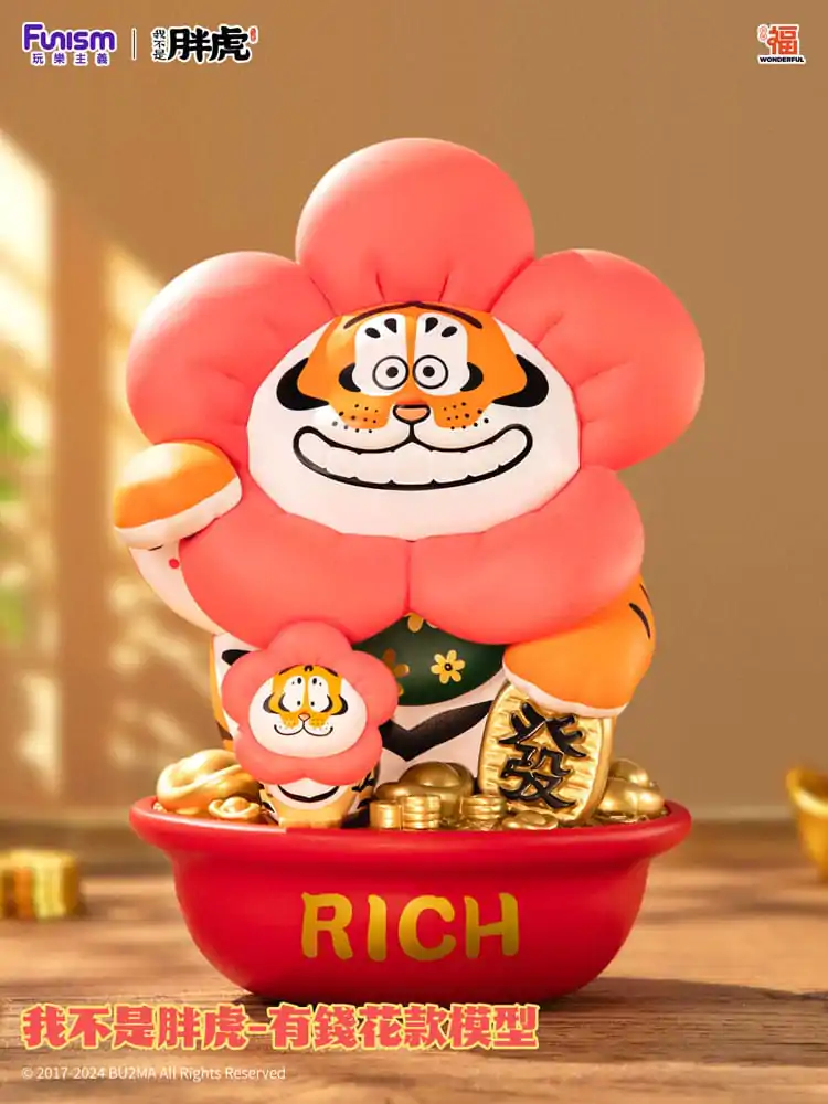 I Am Not Fat Tiger statua 1/7 Alexander the Tiger Rich Flower 20 cm fotografija proizvoda