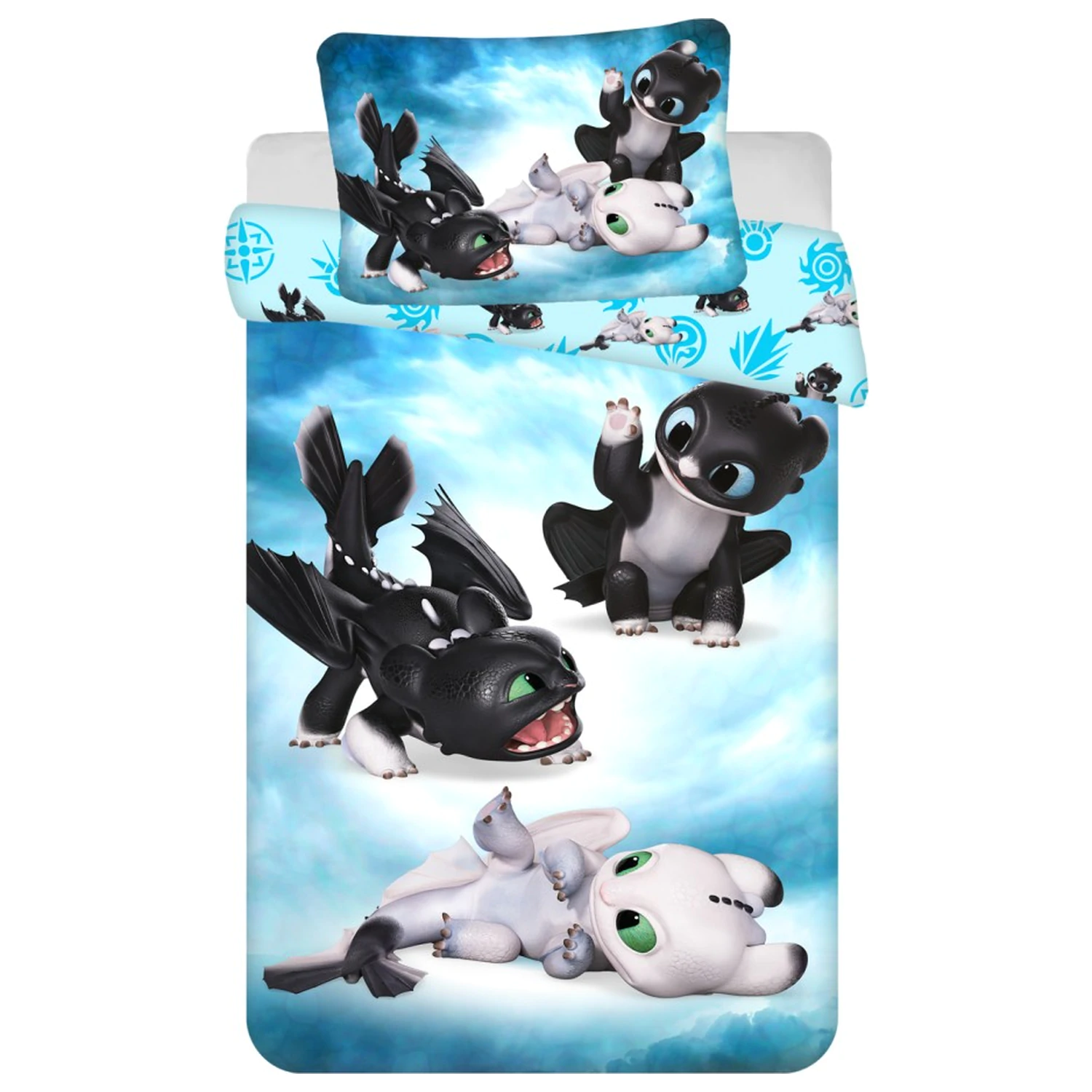 How to Train Your Dragon Babies Kids, Preschool navlaka za poplun fotografija proizvoda