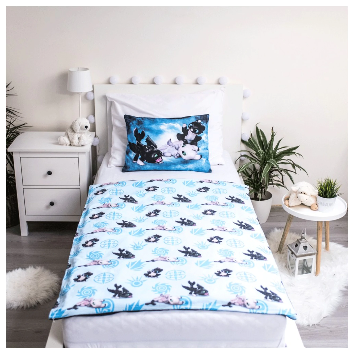 How to Train Your Dragon Babies Kids, Preschool navlaka za poplun fotografija proizvoda