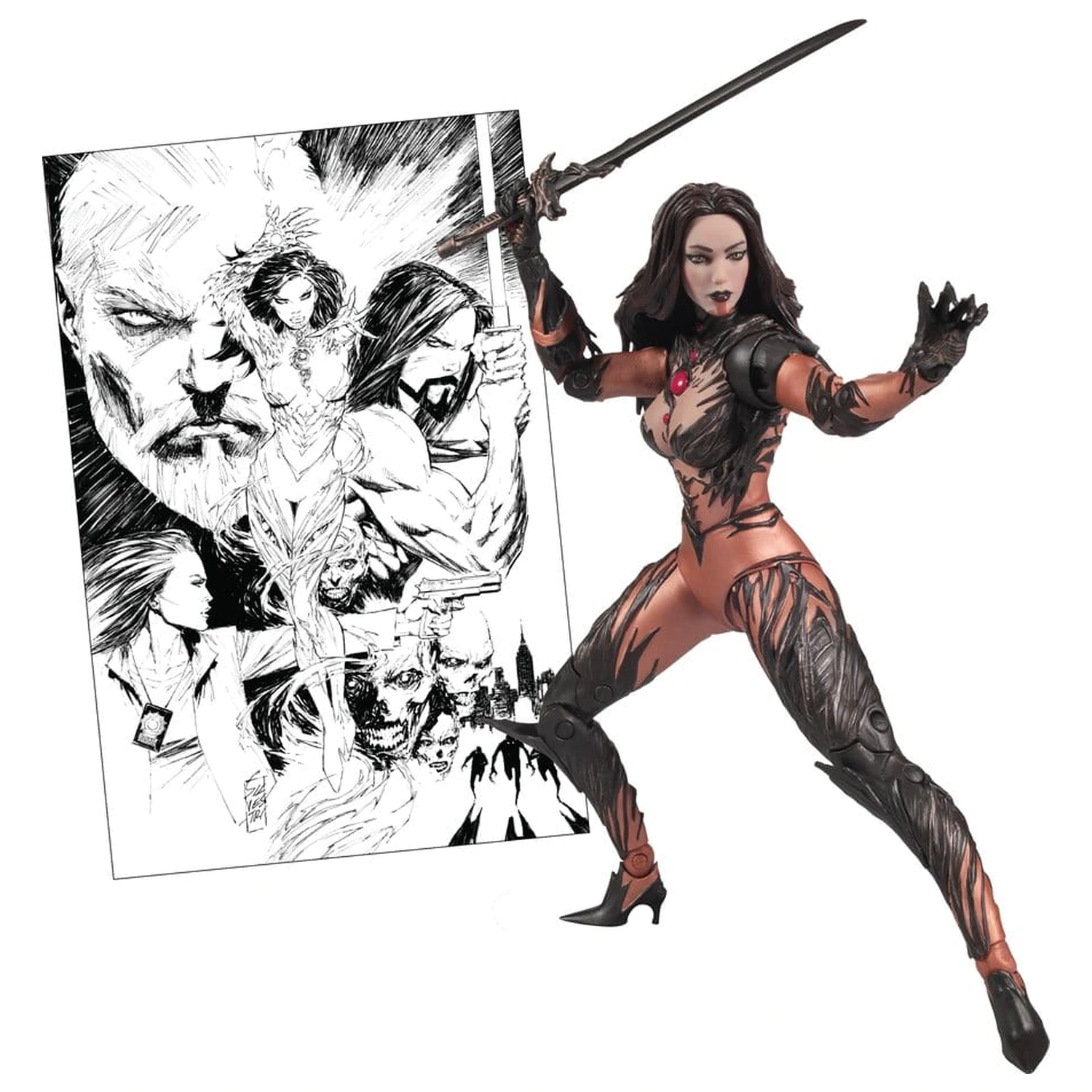 Image Comics McFarlane Elite Edition Deluxe akcijska figura Sara Pezzini (Witchblade) 18 cm fotografija proizvoda