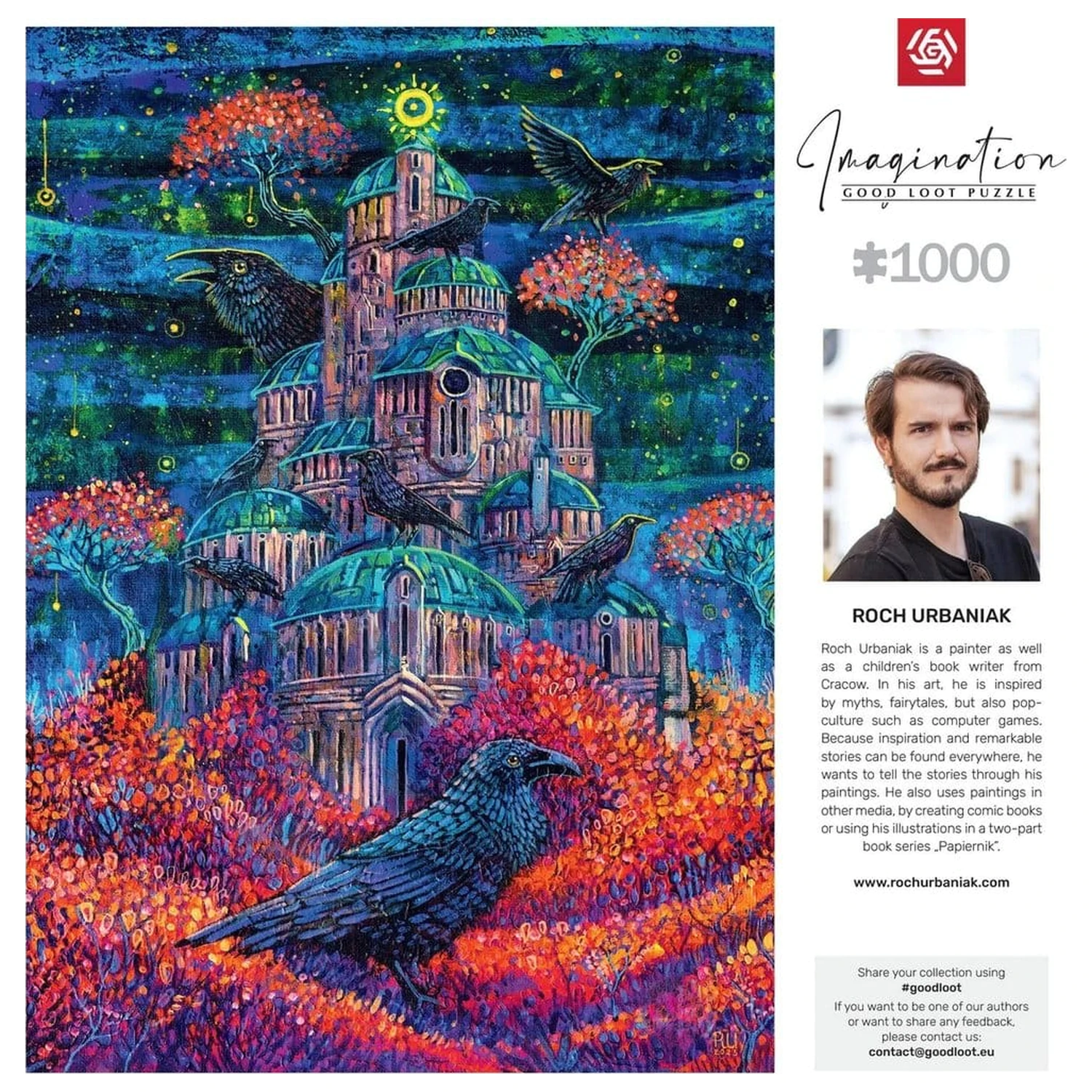 Imagination Series Slagalica Roch Urbaniak Twierdza Pani Kruków (1000 komada) fotografija proizvoda