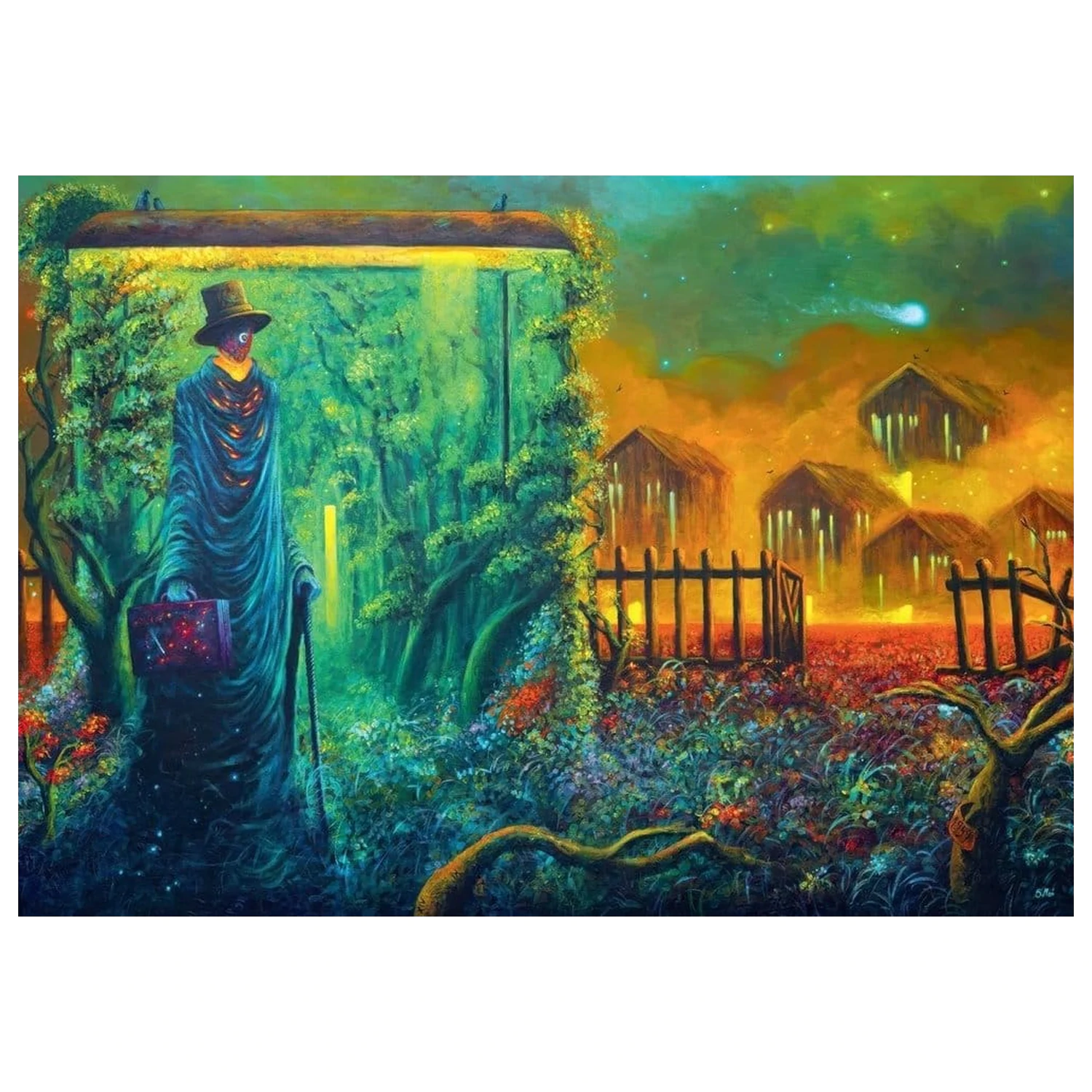 Imagination Series Puzzle Sebastian Mon Stationary Traveller II (1000 komada) fotografija proizvoda