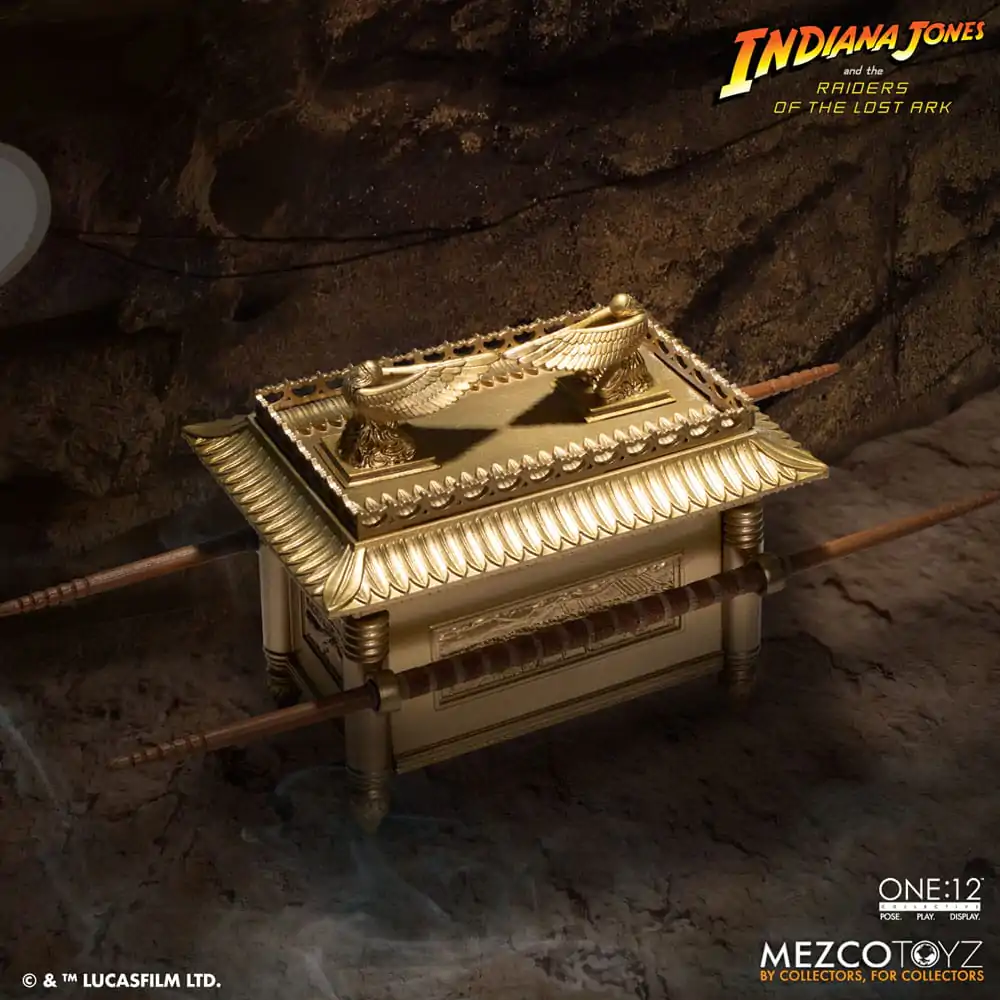 Indiana Jones Action Figure 1/12 Major Toht and Ark of the Covenant Deluxe Boxed Set 16 cm Figura fotografija proizvoda